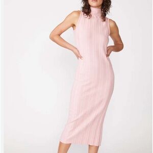 NWT Stateside Box Pleat Midi Dress
